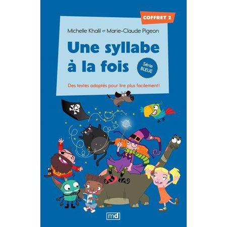 Une syllabe à la fois - Série bleue, Coffret 2