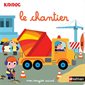 Le chantier : mon imagier animé, Kididoc. Imagiers Kididoc