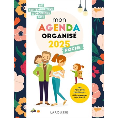 Mon agenda organisé 2025 , Poche