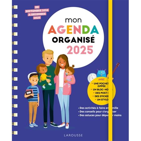 Mon Agenda Famille Organisée 2025