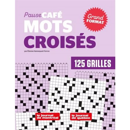 Mots croisés, Grand format #1 Mots croisés, Grand format #1