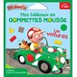 Les voitures : mes tableaux en gommettes mousse