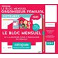 Le bloc mensuel organiseur familial 2025