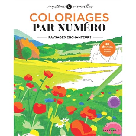 Coloriages mystères, Paysages enchanteurs