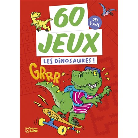 60 jeux : Les dinosaures !