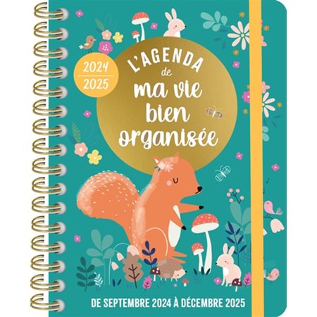 L'agenda de ma vie bien organisée 2024-2025