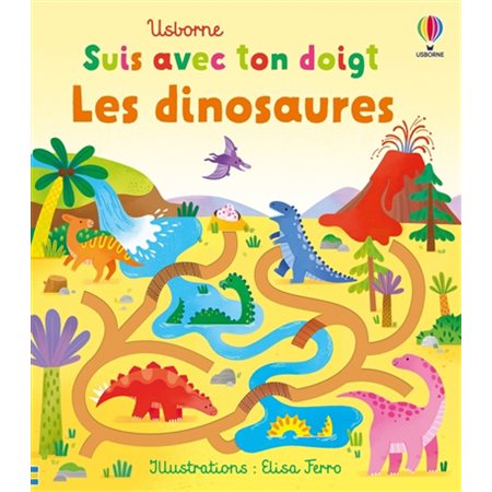 Les dinosaures, Suis avec ton doigt