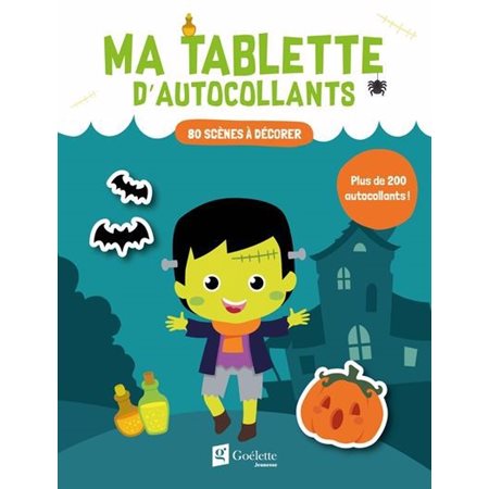 Ma tablette d'autocollants - Halloween