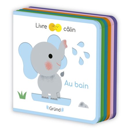 Au bain, Livre câlin