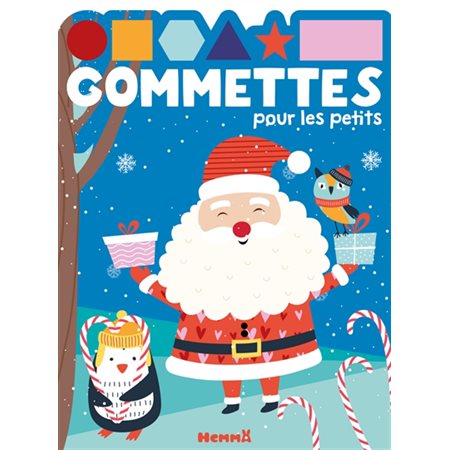 Gommettes pour les petits : Père Noël