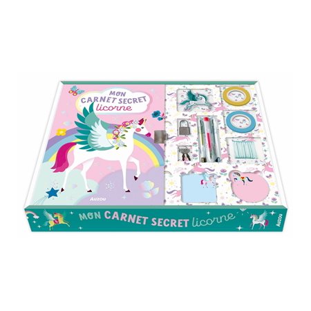 Mon carnet secret licorne