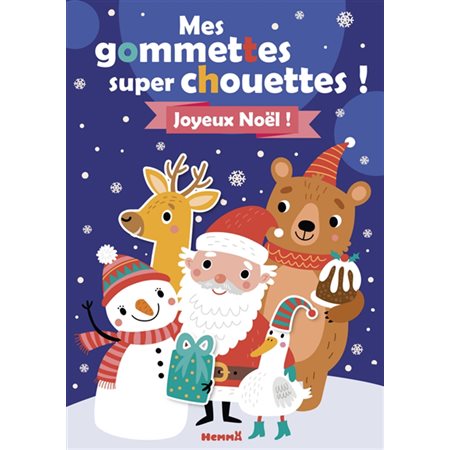 Mes gommettes super chouettes ! Joyeux Noël !