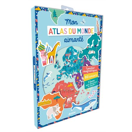 Mon atlas du monde aimanté