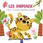 Les animaux : 1 livre + 3 puzzles magnétiques évolutifs