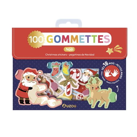 100 gommettes : Noël