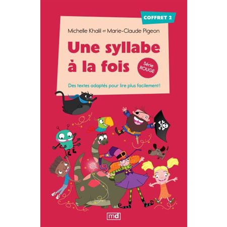 Une syllabe à la fois - Coffret 2 série rouge