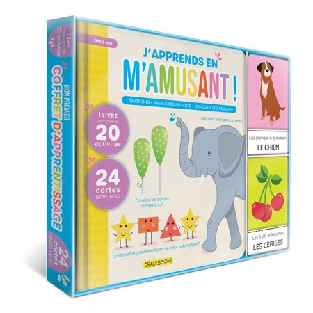 Mon premier coffret d'apprentissage - J'apprends en m'amusant !