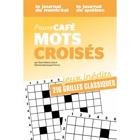 Pause café : Mots croisés