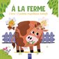 À la ferme : 1 livre + 3 puzzles magnétiques évolutifs