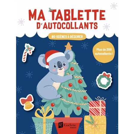 Ma tablette d'autocollants, 80 scènes à décorer