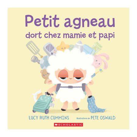 Petit agneau dort chez mamie et papi