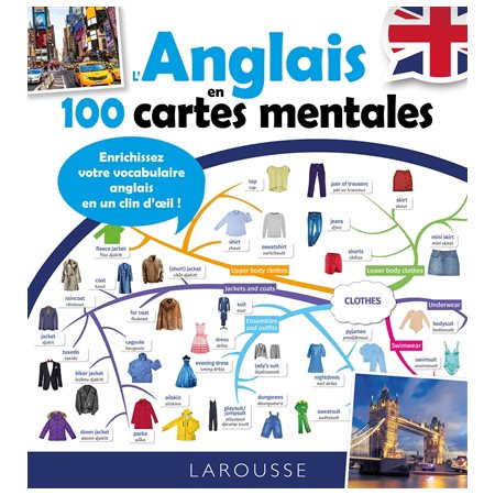 L'anglais en 100 cartes mentales