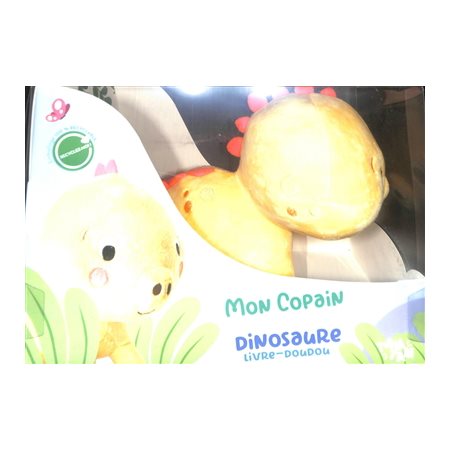 Mon copain de câlins, Dinosaure : Livre-doudou