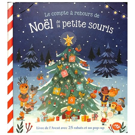 Le compte à rebours de Noël de la petite souris