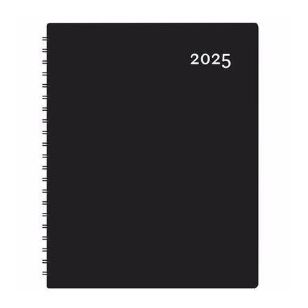 Agenda Maxi Noir Annuel 2025