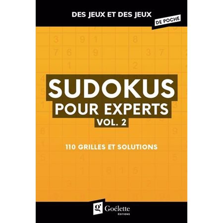 Sudokus pour experts, Vol. 2