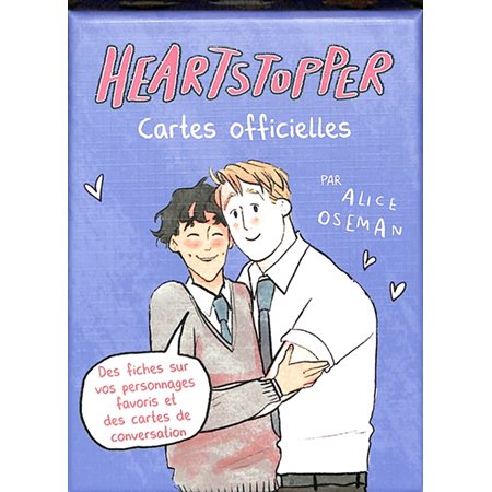 Heartstopper : cartes officielles : des fiches sur vos personnages favoris et des cartes de conversation, Romans graphiques