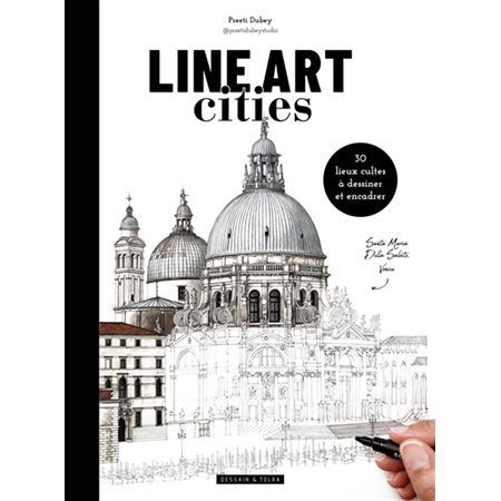 Line art cities