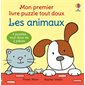 Les animaux 4 puzzles tout doux de 2 pièces