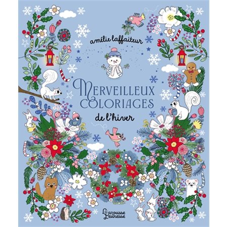 Merveilleux coloriages de l'hiver