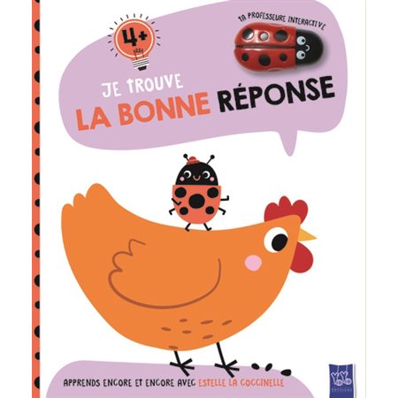 La poule : Apprends encore et encore avec Estelle la coccinelle