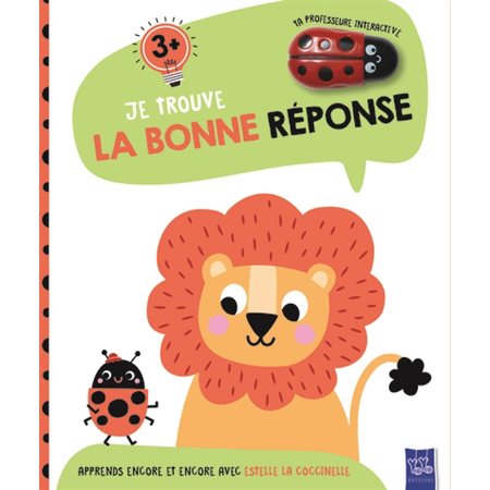 Le lion : apprends encore et encore avec Estelle la coccinelle