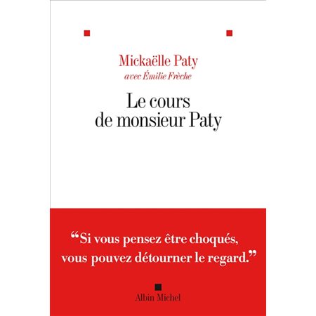 Le cours de monsieur Paty