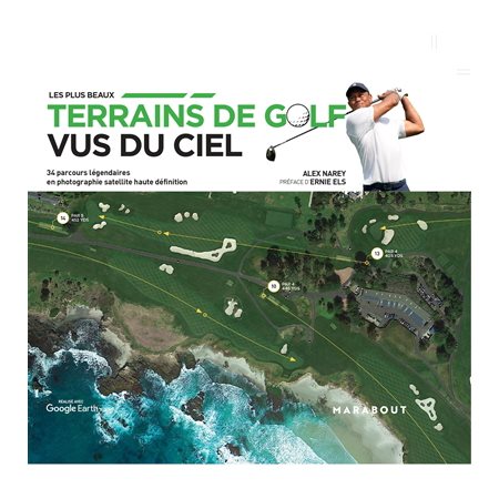 Les plus beaux terrains de golf  vus du ciel