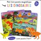 Mon livre puzzle magnétique : Les dinosaures