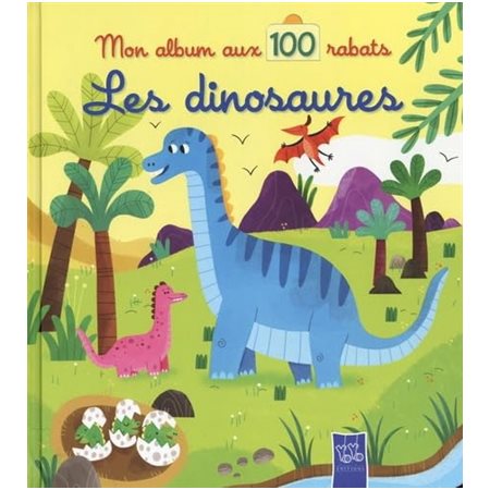 Mon album aux 100 rabats, Les dinosaures