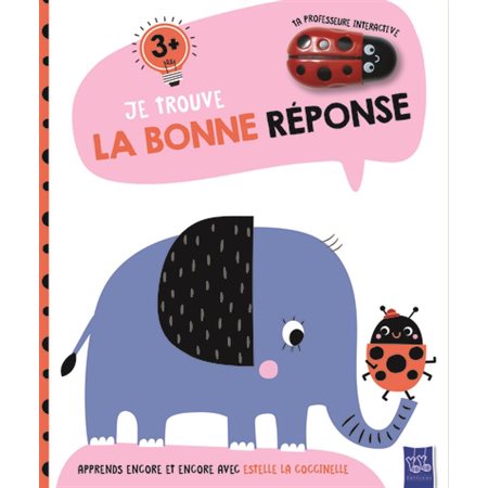 L'éléphant : apprends encore et encore avec Estelle la coccinelle