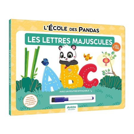 L'école des pandas : les lettres majuscules