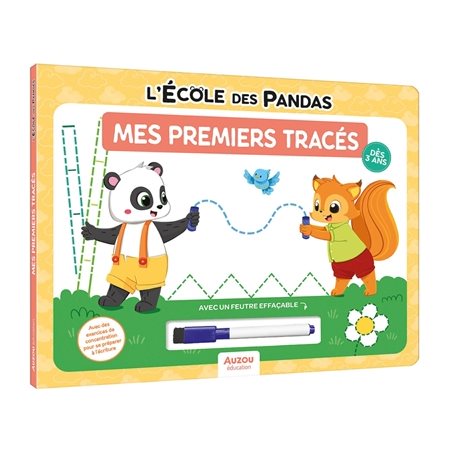 L'école des pandas : mes premiers tracés