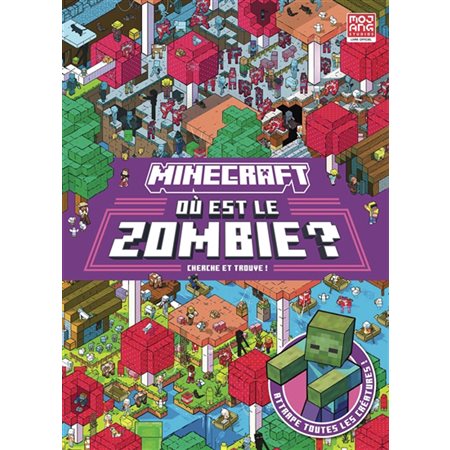 Minecraft : où est le zombie? Cherche et trouve!