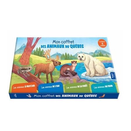 Mon coffret des animaux du Québec