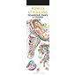 Poneys et poulains : 50 marque-pages à colorier