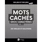 Mots cachés gros caractères #5
