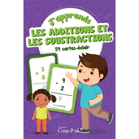 J'apprends les additions et les soustractions : 54 cartes