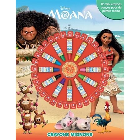 Moana : Crayons mignons