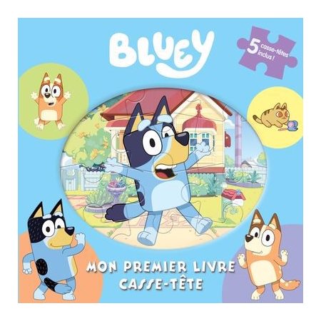 Bluey : Mon premier livre casse-tête